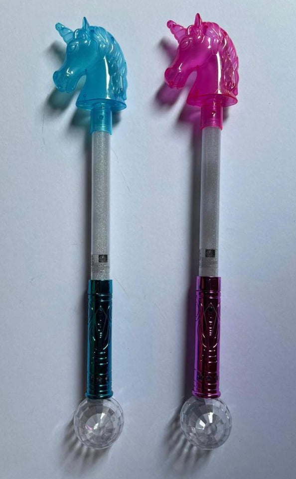 Unicorn Wand Pink Light Up £1.80each 48 pcs per Box